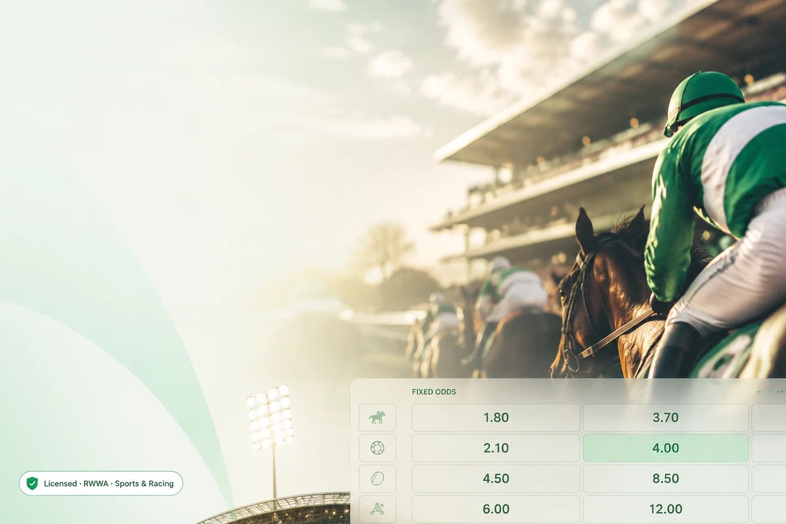 TabTouch — sports betting and racing markets